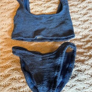 Hunza G Azure Knit Swimwear